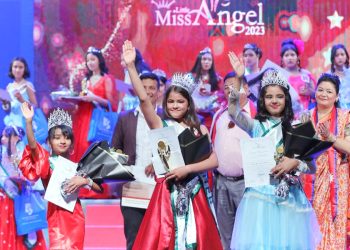 किन्जलले पहिरिइन् ‘लिटिल मिस एन्जल’को चौथौं संस्करणको ताज