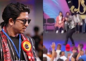 गायक प्रकाश सपुतमाथी रोमानियामा बियरको बोतल प्रहार