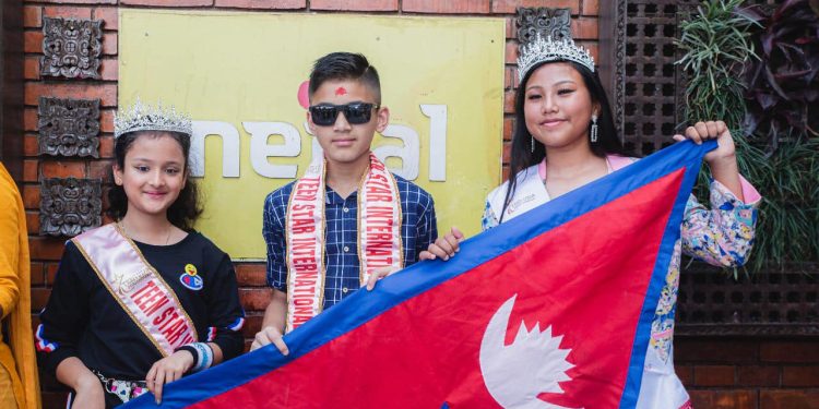 ‘टिन स्टार इन्टरनेसनल २०२३’ भाग लिन थाइल्याण्ड उडे आर्नभ, निभिका र सायरा