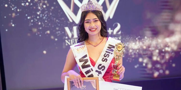 शिक्षा राणाले उचालिन् ‘मिस प्लस टू नेपाल २०२३’ को उपाधि