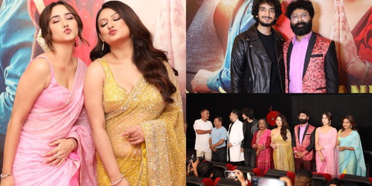 आजबाट रिलिज ‘ऐंचो पैंचोको प्रिमियरमा वर्षा र स्वस्तिमाको तारिफ