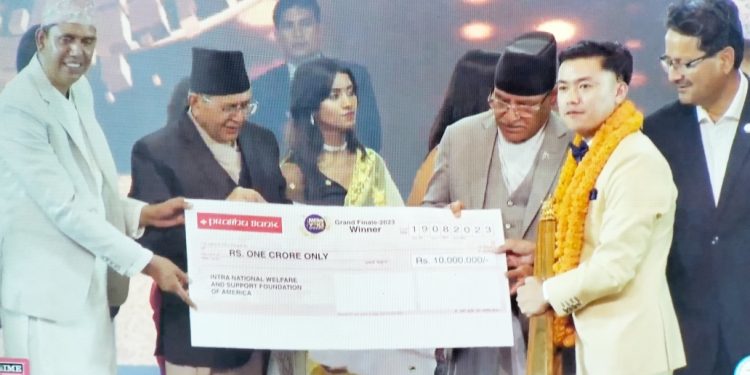 प्रितम राईले उचाले मेरो भ्वाइस युनिभर्सको उपाधी, जिते १ करोड नगद पुरस्कार