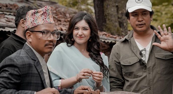 रुम्जाटारबाट सुरु दयाहांग र आँचलको ‘डिग्री माइला’ छायांकन