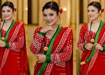 धपक्कै बलेकी गायिका समिक्षा अधिकारीको सिउँदोमा सिन्दुर ? (तस्विर सहित)