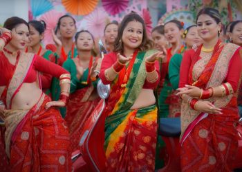 आश्मा र कन्चन नाचिन् सिन्धु मल्लको ‘चिटिक्कै भाछु रे’को तेश्रो शृंखला ‘पछयौरी फाट्यो’मा