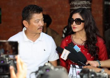 दायाहाङ राई र आँचल शर्माले जोडि बाँध्ने फिल्म ‘डिग्री माइला’को शुभ मुहुर्त सम्पन्न