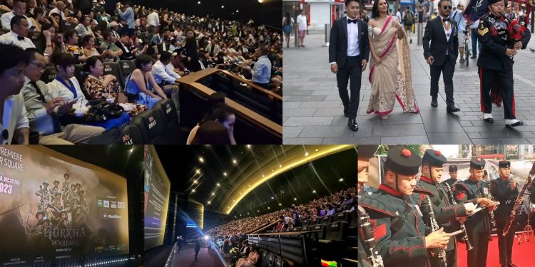 हलिउड फिल्म प्रिमियर हुने लण्डनको सिनेवर्ल्डमा पहिलोपल्ट नेपालि फिल्म गोर्खा वारियर प्रिमियर