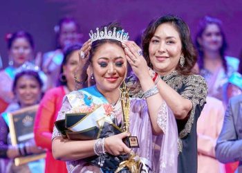 ‘मिसेस् नेपाल कल्चर’को उपाधी डा.ओजस्वीले जितिन्