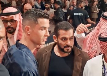 एकसाथ रहँदा पनि बोलेनन् बलिउड अभिनेता सलमान खान र फुटबलर क्रिस्टियानो रोनाल्डो