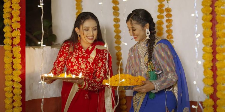 मेलिना र रोशनीको ‘तिहारै आयो’ बोलको गीत सार्वजनिक