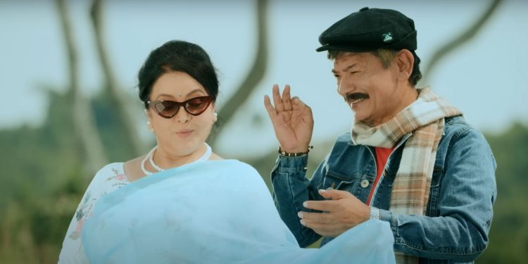 मिथिला शर्मालाई ‘सुनन तिमी राम्री लाग्यो’ भन्दै मदनकृष्ण श्रेष्ठ