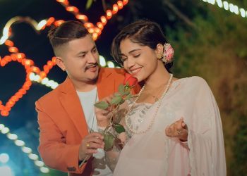 ‘तिमी आईदेउ’ मा रोमान्टिक देखिए  दिपक र कुशुम