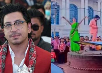 कुमारीले प्रयोग गर्ने इनारमा नाचेपछी प्रकाश सपूत आलोचित, मागे माफी