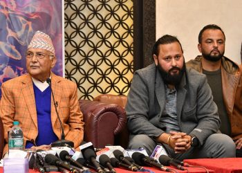 फिल्म ‘नमेटिने घाउ’ निर्माण घोषणा, प्रधानमन्त्रिको भूमिकामा केपी शर्मा ओली