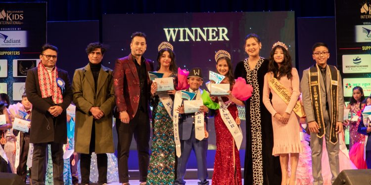 आइभान, इलोना र स्मारिका ‘मिलिनियम किड्स इन्टरनेशनल २०२४’को विजेता घोषित