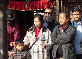 दयाहाङ बिनै ‘मनसरा’को छायांकन सुरु, पहिलो दिन मिरुना र प्रवीणको दृष्य कैद