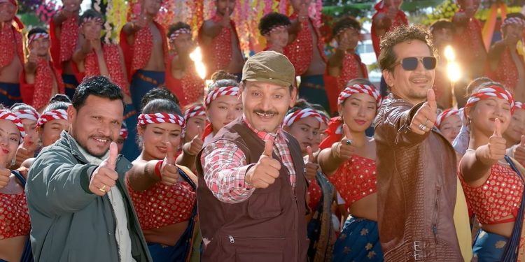 पाँच दिन लगाएर छायांकन गरिएको फिल्म महाजात्राको गीत ‘आहा क्या राम्रो’