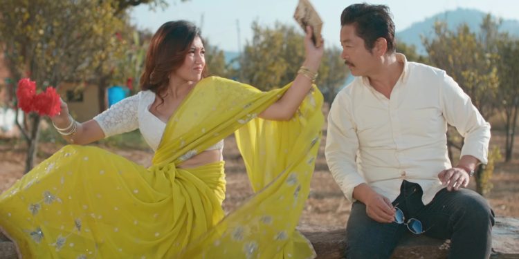 फिल्म ‘डिग्री माईला’को सुस्त सुस्त गीतमा रोमाण्टिक दया र आँचल