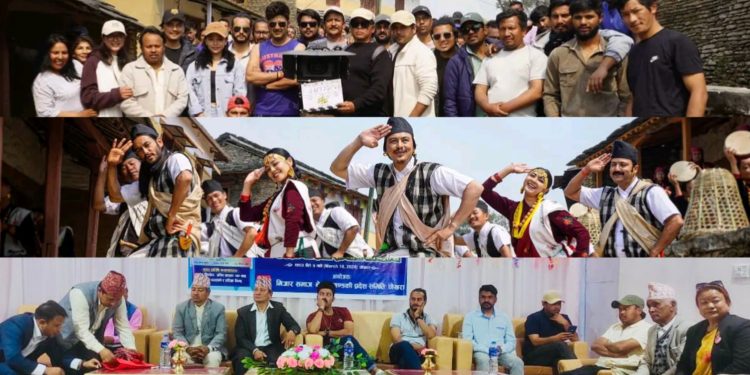 ४८ दिनमा सकियो ‘पुजार सार्की’को सुटिङ, फिल्मको कथामाथी पोखरामा संवाद