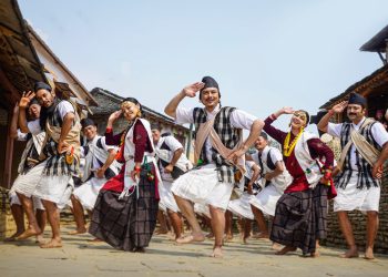 ‘पुजार सार्की’को अन्तिम दृश्यमा खिचिए सबै प्रमुख कलाकार, ४८ दिनमा प्याक अप