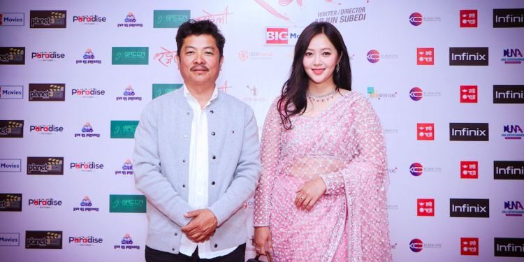 फिल्म ‘रङ्गेली’को प्रिमियरमा सहभागी हुन रुकुमदेखी सुटिङ छोडेर आए दया र मिरुना