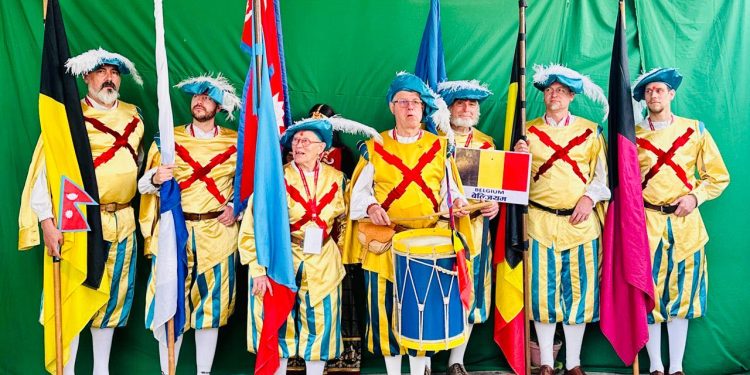 फिल्म ‘यो मन त मेरो नेपाली हो’को दोश्रो चरणको छायांकनमा आठ देशका कलाकारहरु