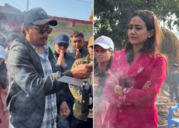 ‘बेहुली फ्रम मेघौली’ चलचित्रको छायांकन चितवनबाट सुरु