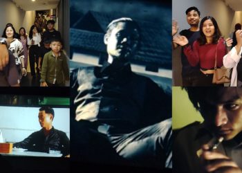 इटहरीमा ग्याङ्स्टार फिल्म ‘गाढा १७’ हेर्न दर्शकको बाक्लो उपस्थिति