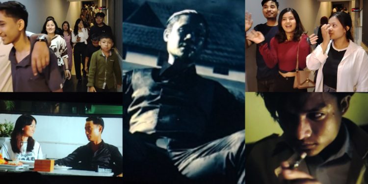 इटहरीमा ग्याङ्स्टार फिल्म ‘गाढा १७’ हेर्न दर्शकको बाक्लो उपस्थिति