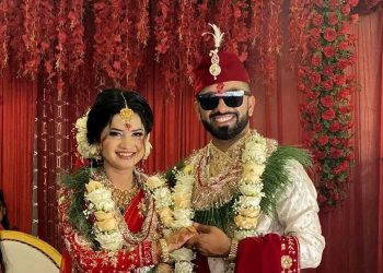 लोकप्रिय गायिका एलिना चौहानले प्रेमी विष्णुसंग कसिन् लगनगाँठो