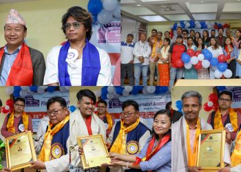 चलचित्र पत्रकार संघ, कोशीद्वारा भिषण र गोपाललाई सम्मान, सुमितलाई प्रोत्साहन पुरस्कार