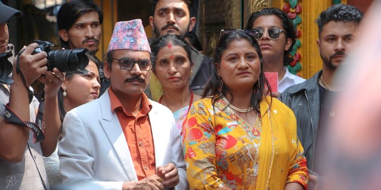 सानो संसार शुभमुहूर्त: माग्नेबुढाकी श्रीमती पनि मुख्य कलाकार भएर फिल्ममा डेब्यु