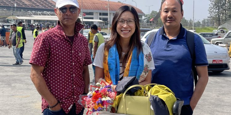 फिल्म ‘गाउँ आएको बाटो’ प्रिमियरका लागि नेपाल आईन् संगीतकार हाइडी ली