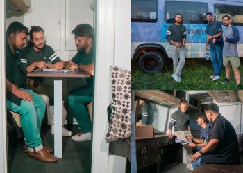 फिल्म ‘एक्टर’को सुटिङ्ग सेटमा अभिनेता प्रदिप खड्कालाई ‘भ्यानेटी भ्यान’