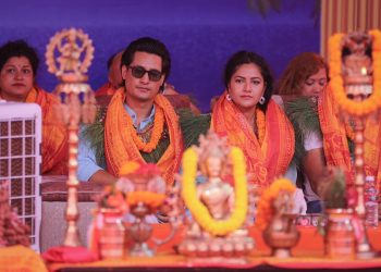 पशुपतिको ‘कोटीहोम महायज्ञ’मा वर्षा सिवाकोटी र अमर प्रताप श्रेष्ठ