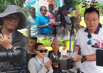 धरानमा ‘सिटि अफ वार’को शुभमुहुर्त सम्पन्न, फिल्मलाई विजय सुब्बाले निर्देशन गर्दै