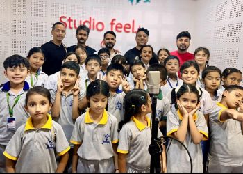 फिल्म ‘सारंग’को एकै गीतमा २२ बालबालिकाको स्वर