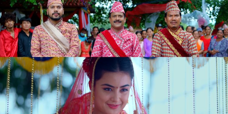 फिल्म ‘ज्वाइँ साब’को टिजर सार्वजनिक, यी ३ मध्ये को होला नीतिको बेहुला ?