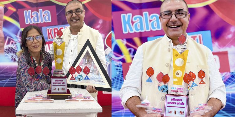 इटहरीका विक्रमश्री ‘ललितकला हिरक वर्ष व्यक्ति’ सहित ६ विधामा सम्मानित