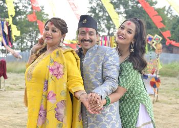 दीपाश्री निरौला, प्रियंका कार्की र सरोज ओलीको ‘दसैँ रमाइलो’