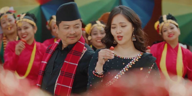 फिल्म ‘अञ्जिला’को प्रोमोसनल गीत ‘डल्ले डल्ले खुर्सानी’ सार्वजनीक, दया र मिरूना फिचर्ड