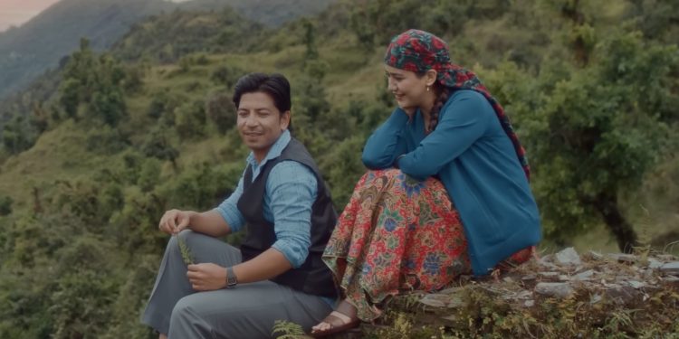 फिल्म ‘वसन्त’को गीत ‘साँझ पर्यो झमक्क’ युट्युब ट्रेन्डिङको शिर्ष स्थानमा