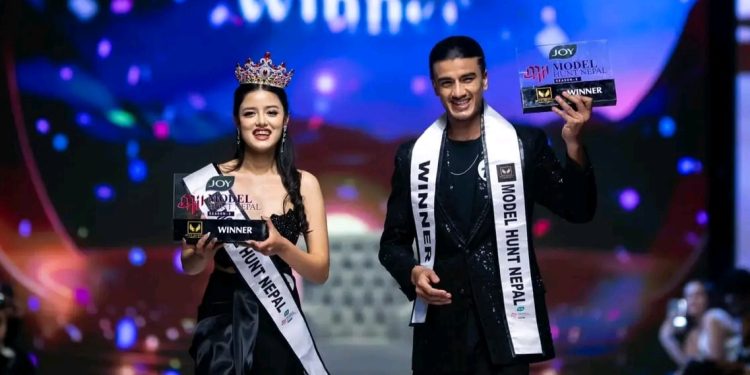 विवश विष्ट र नेहा बुढाले जिते ‘मोडल हन्ट नेपाल सिजन ९’को उपाधि