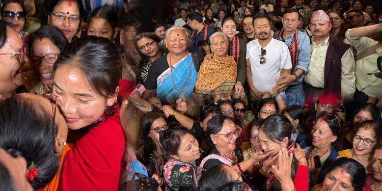 काठमाण्डौको स्थिति तनावग्रस्त हुँदा रोकियो एन्जिला तुम्बापो सुब्बाको हल भिजिट