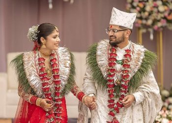 गायक महेश काफ्ले र गायिका अस्मिता अधिकारीले कसे लगनगाँठो