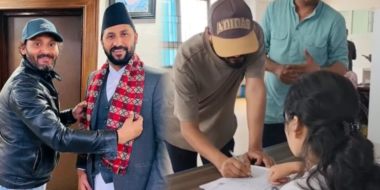 रवीमाथिको राजनीतिक प्रतिशोधविरुद्ध अभिनेता विपिन कार्कीको हस्ताक्षर