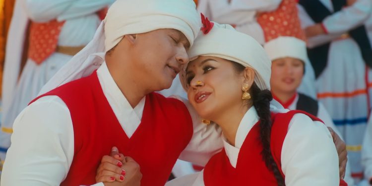 फिल्म ‘सिटामोल’को पहिलो गीत: सौगात र बेनिशाको हुड्के नृत्य