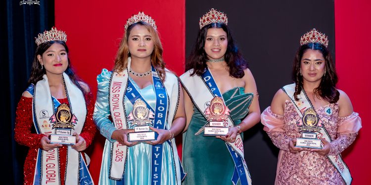 ‘मिस एण्ड मिसेस रोयल ग्लोबल क्विन’ सम्पन्न, दिपा क्षेत्री र सारिका बुढा विजेता