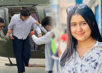 रुकुम पुगेकी रचना रिमाल बिरामी भएपछि हेलिकप्टर मार्फत काठमाण्डौ लगियो