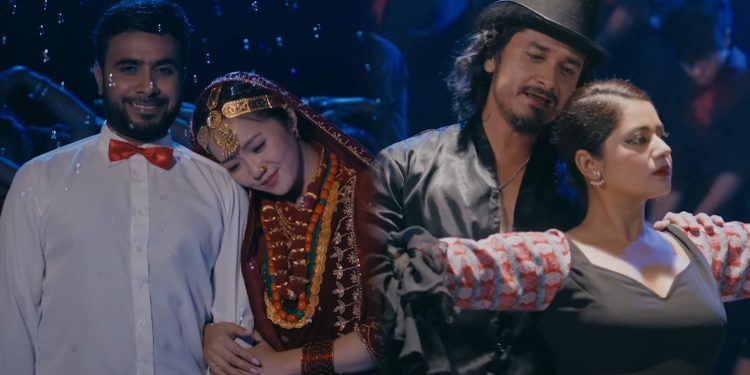 विजय, गौरव, मिरुना र केकीको ठुम्का सहित ‘जनै हराएको मान्छे’को गीत सार्वजनिक